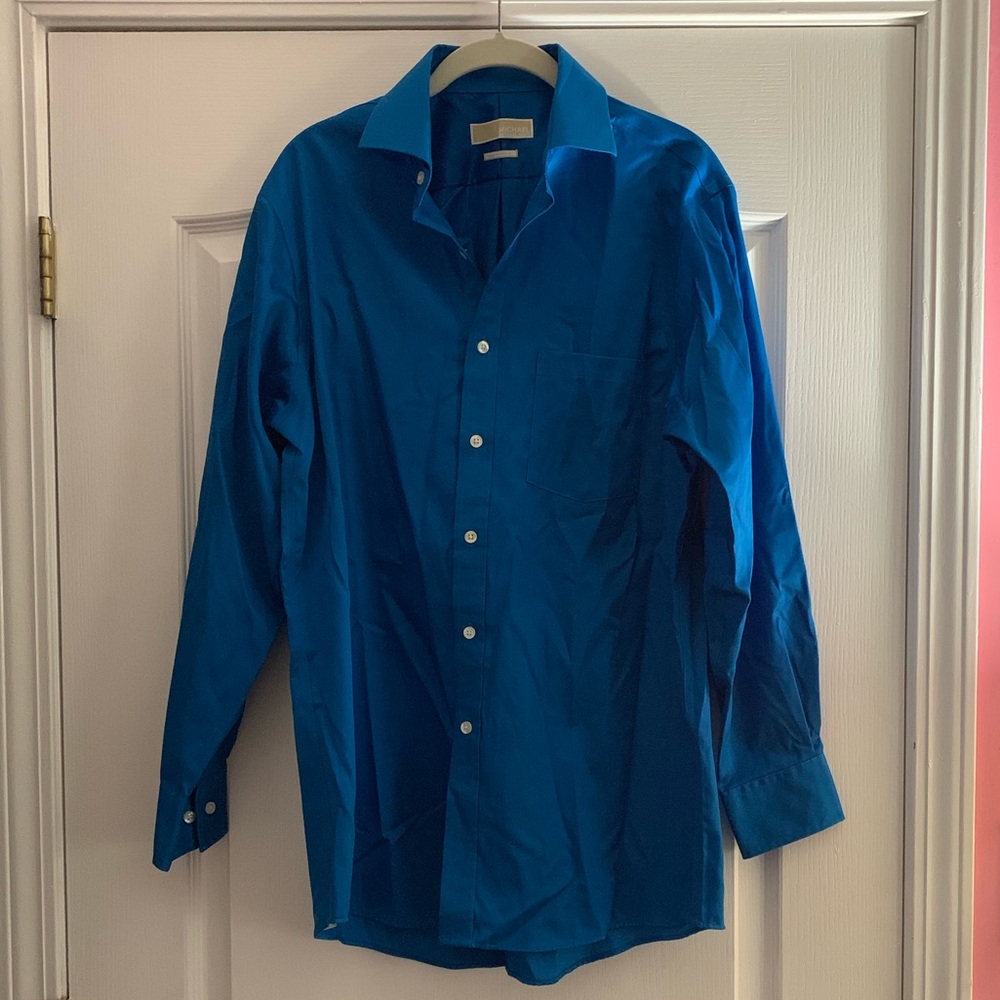 Michael Kors men’s blue dress shirt